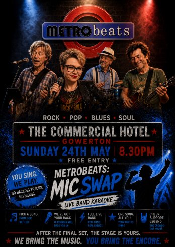 Metrobeats Live at The Commercial Hotel